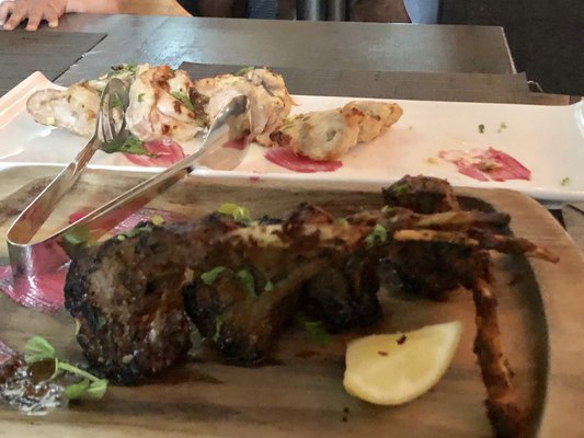 Punjab Grill signature dishes Palak PaneerTandoori Lamb ChopShahi Kofta